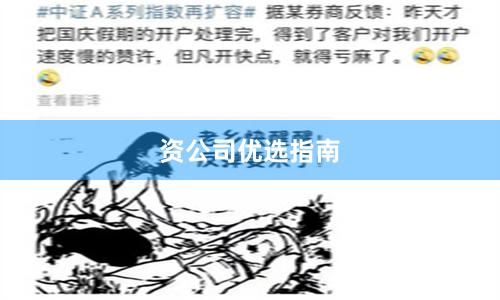资公司优选指南